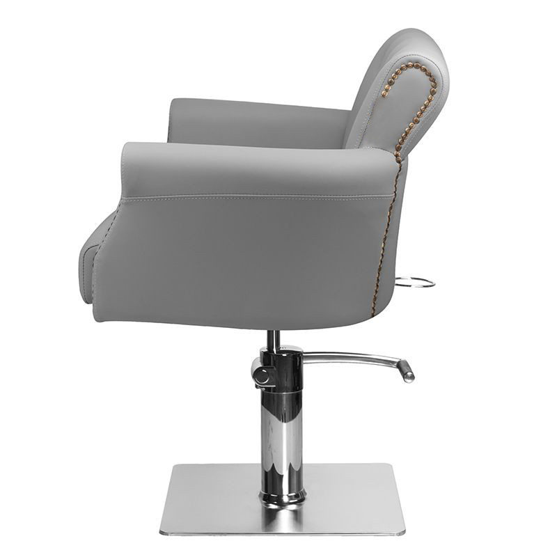 Hair system barber chair ber 8541 gray