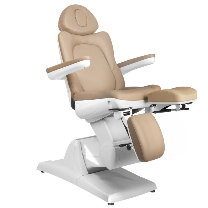 Electric cosmetic chair azzurro 870s pedi 3 strong cappuccino
