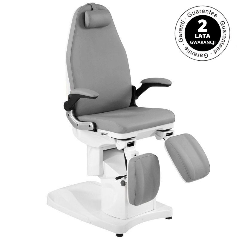 Electro podiatry chair azzurro 709a 3 strong Gray