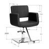 Gabbiano Helsinki black hairdressing chair