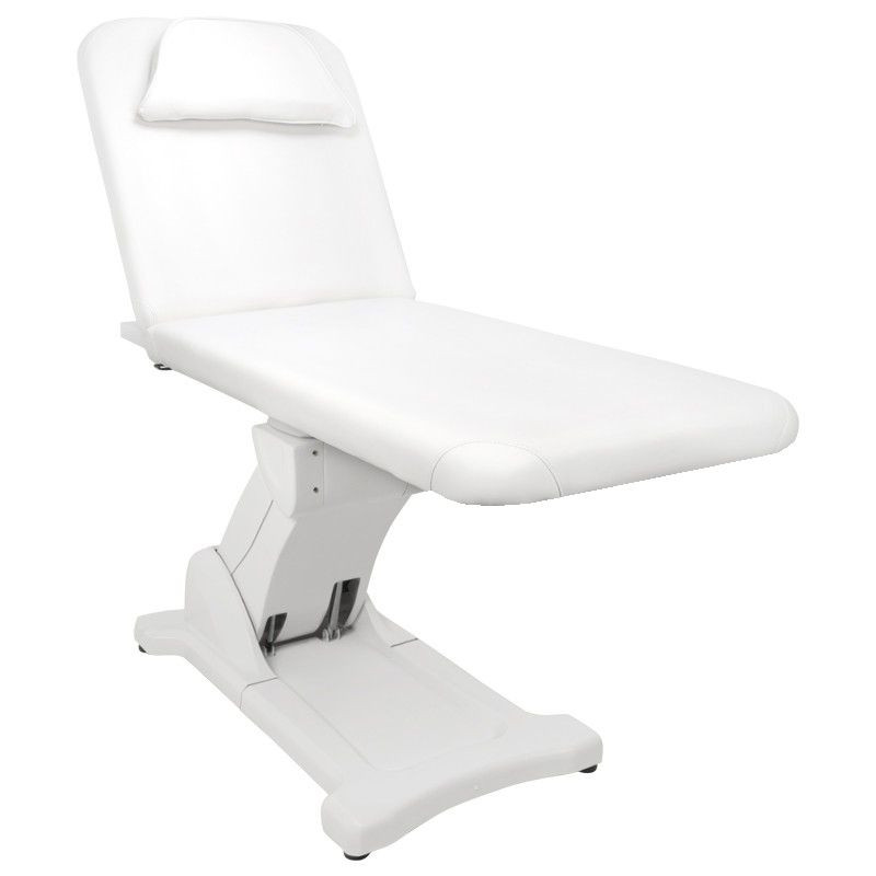 Electric bed for massage azzurro 808 2 pot. White
