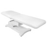 Electric bed for massage azzurro 808 2 pot. White