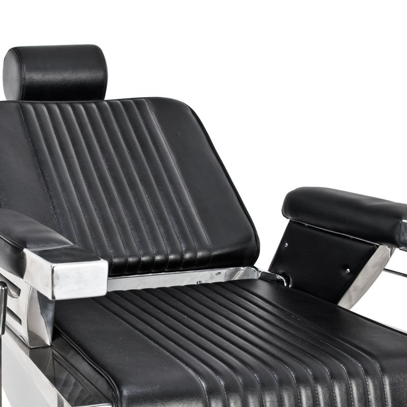 Gabbiano royal black barber chair