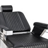Gabbiano royal black barber chair