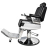 Gabbiano royal black barber chair