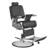 Gabbiano royal black barber chair
