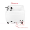 Azzurro tray for pedicure with hydromassage a023