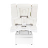 Spa cosmetic couch azzurro 815b in shiny white
