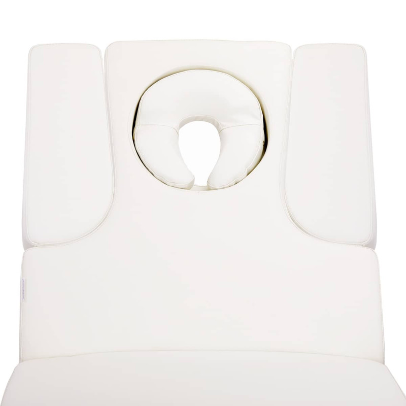 Spa cosmetic couch azzurro 815b in shiny white