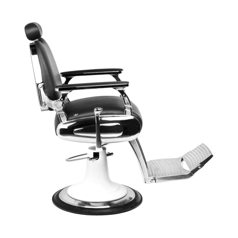 Gabbiano black moto style barber chair
