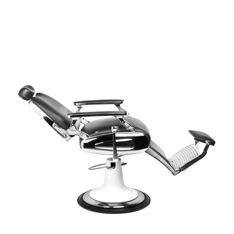 Gabbiano black moto style barber chair