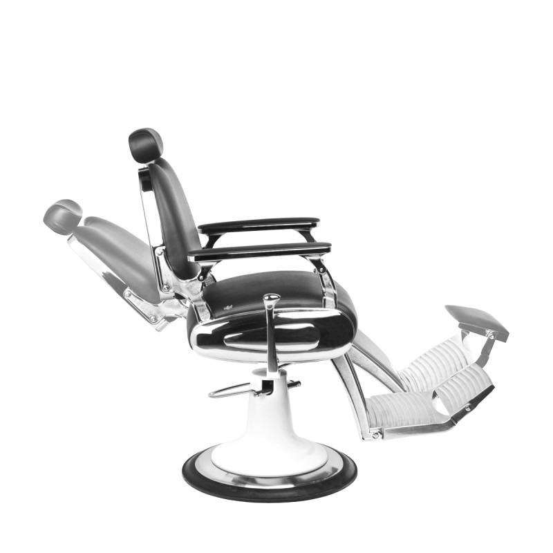 Gabbiano black moto style barber chair