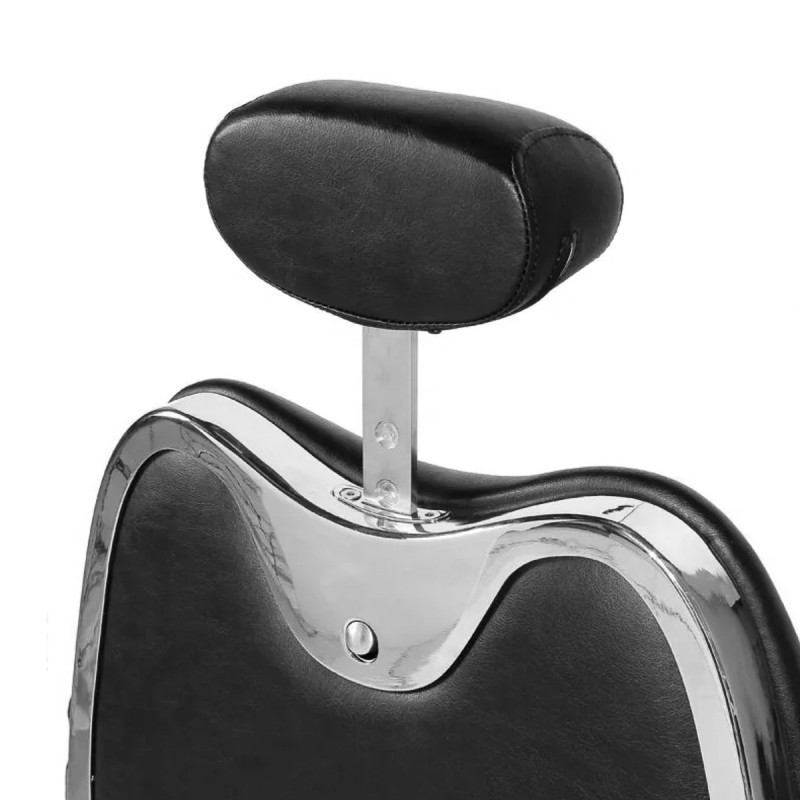Gabbiano black moto style barber chair