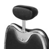 Gabbiano black moto style barber chair