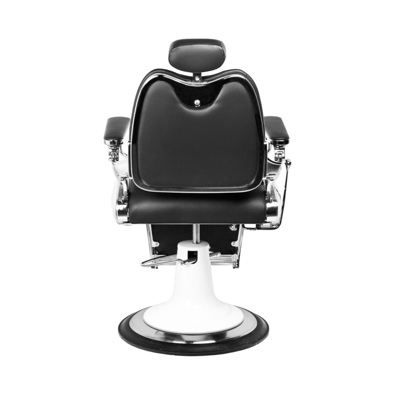 Gabbiano black moto style barber chair