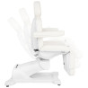 Electric cosmetic chair azzurro 869as pedi 5 motor rotary white