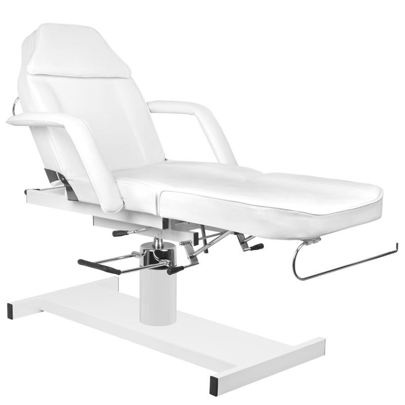 Cosmetic chair hyd. a 210d with cradle white