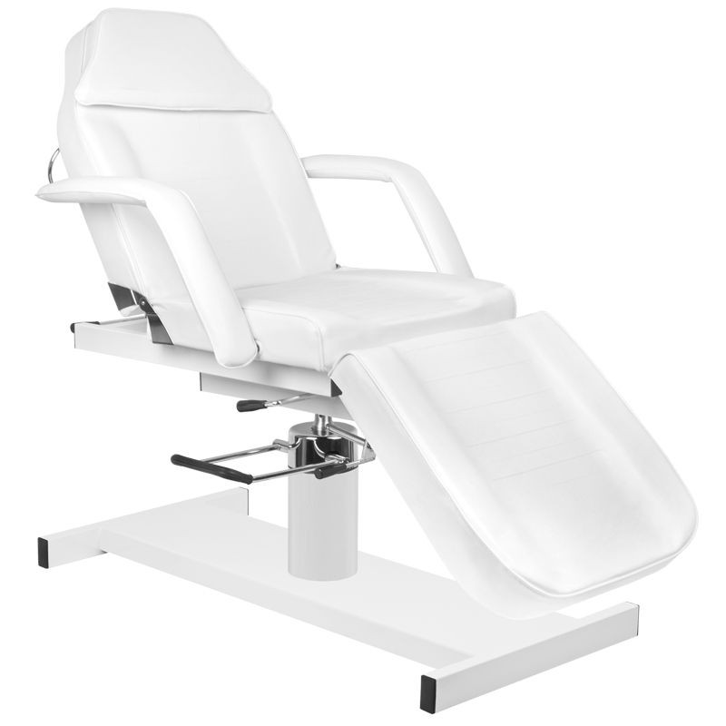 Cosmetic chair hyd. a 210d with cradle white