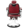 Gabbiano barber armchair moto style burgundy