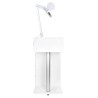 Y-300 white podiatry assistant