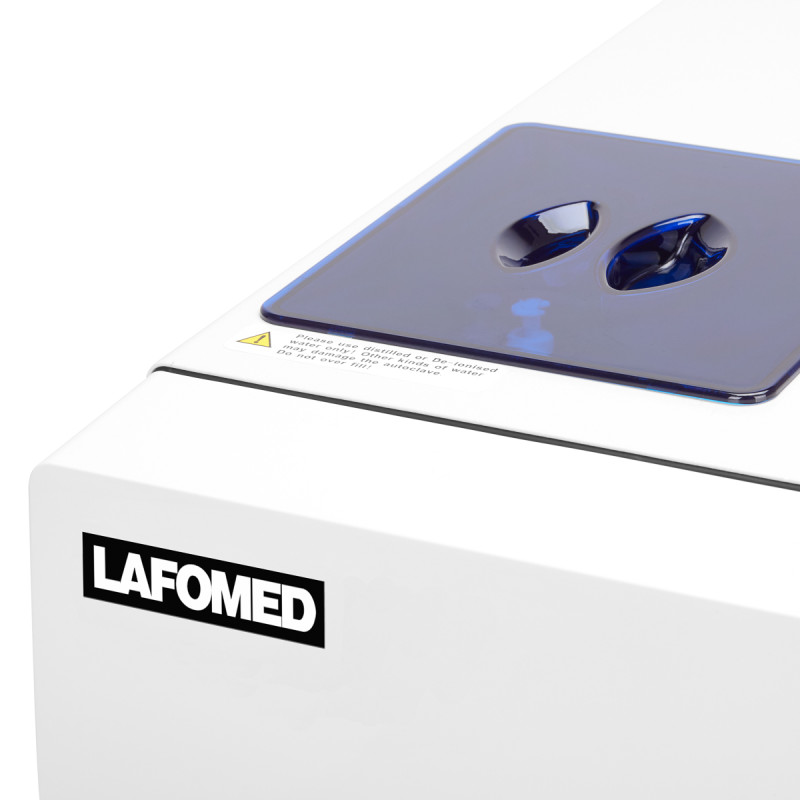 Lafomed autoclave premium line lfss08aa lcd with 8l class b medical printer