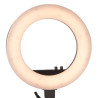 Ring light 18 "48w led black + tripod