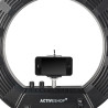 Ring light 18 "48w led black + tripod