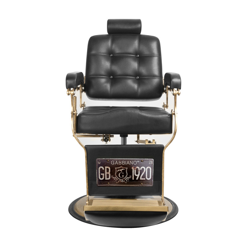 Gabbiano Black Boss Barber Chair