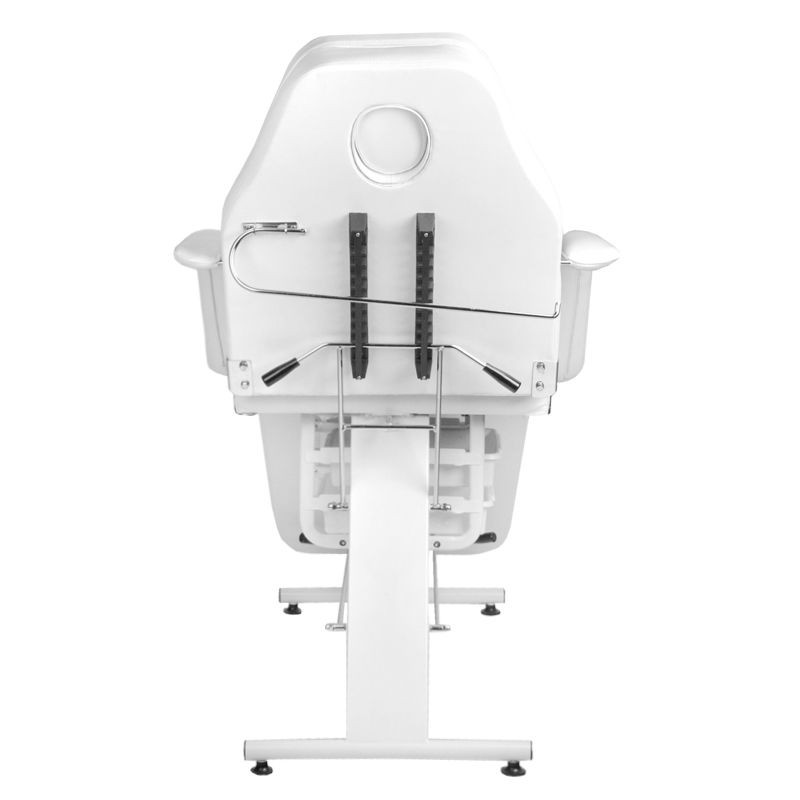 Basic 202 cosmetic chair with trays white