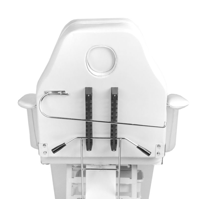 Basic 202 cosmetic chair with trays white
