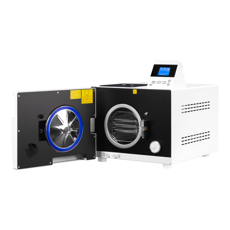 Lafomed autoclave Compact Line lfss08ac with 8l class b medical printer