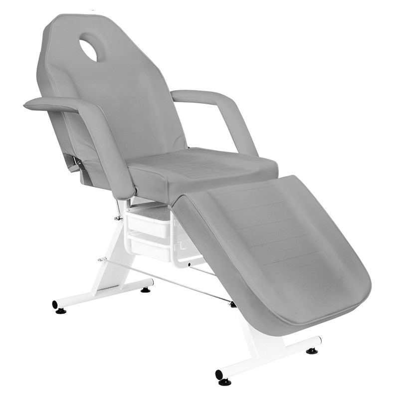 Basic 202 cosmetic chair with trays grey