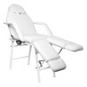 Folding cosmetic chair p270 pedi white