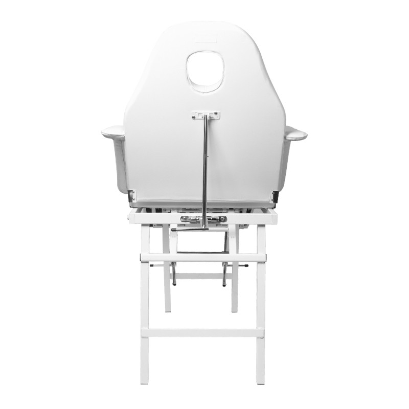 Folding cosmetic chair p270 pedi white