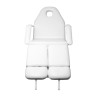 Folding cosmetic chair p270 pedi white