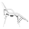 Folding cosmetic chair p270 pedi white