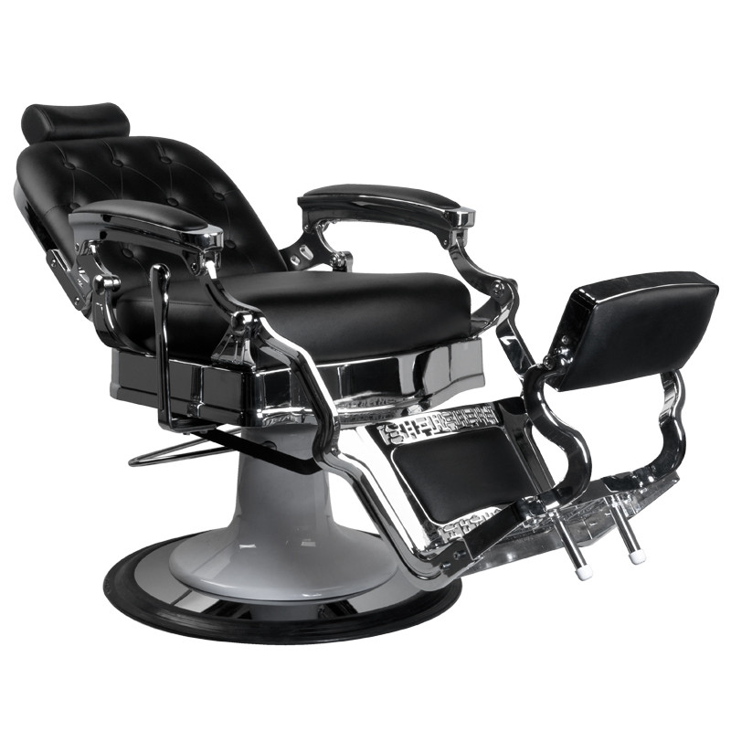 Gabbiano Ernesto barber chair in black