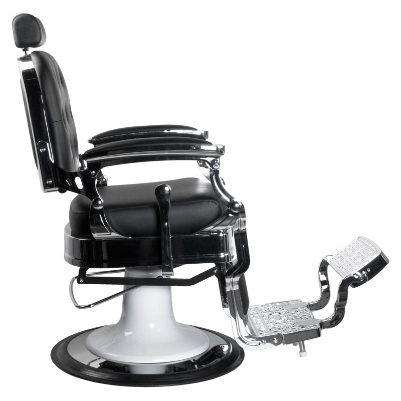 Gabbiano Ernesto barber chair in black