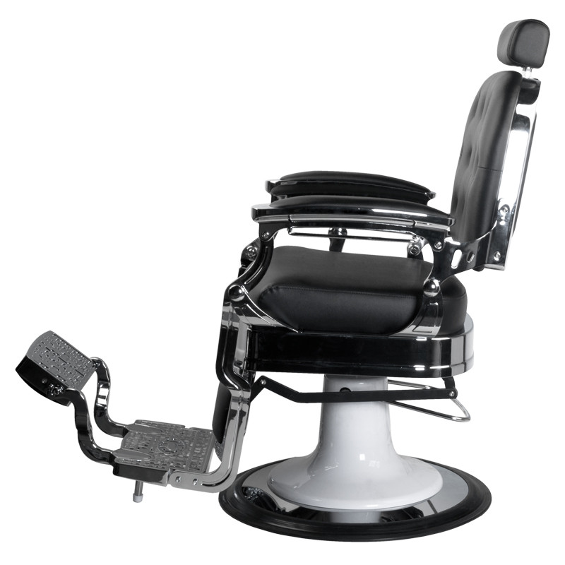 Gabbiano Ernesto barber chair in black