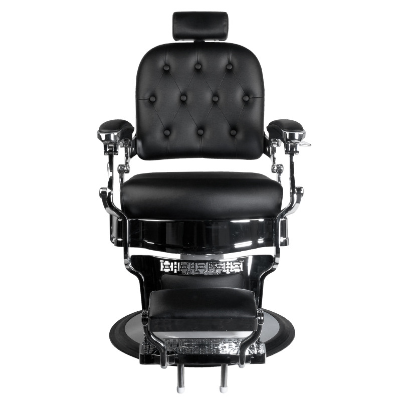 Gabbiano Ernesto barber chair in black