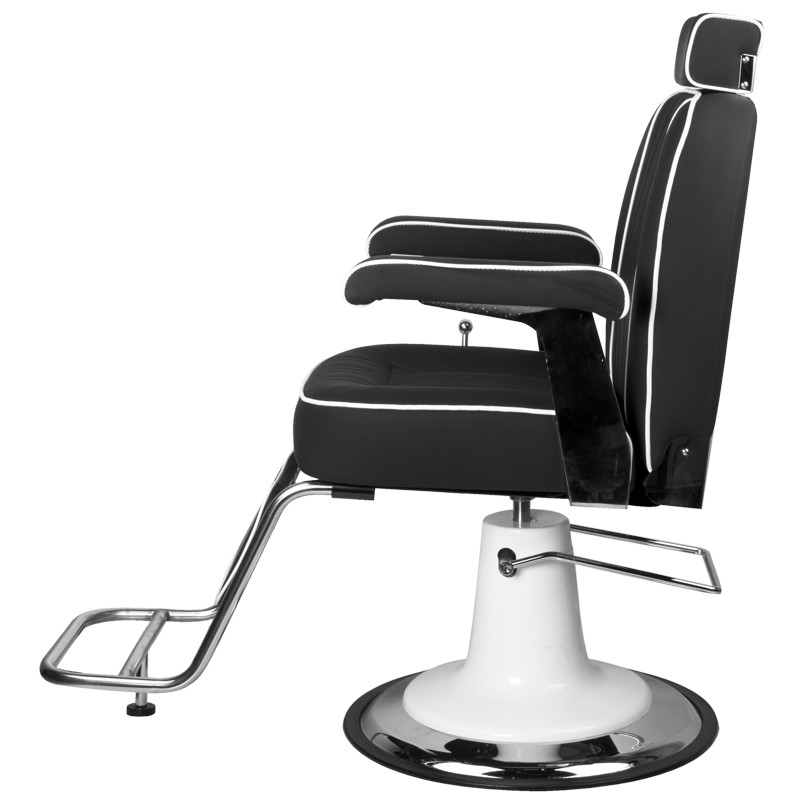 Gabbiano amadeo black barber chair