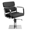 Gabbiano black hairdressing chair