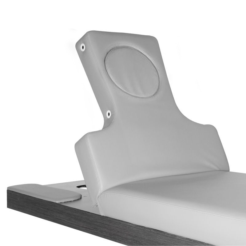 Spa cosmetic bed azzurro wood 815b heated light gray