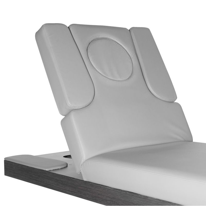 Spa cosmetic bed azzurro wood 815b heated light gray