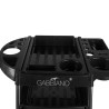 Gabbiano hairdressing trolley fx11-2 black