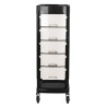 Gabbiano hairdressing assistant ft65 black / white