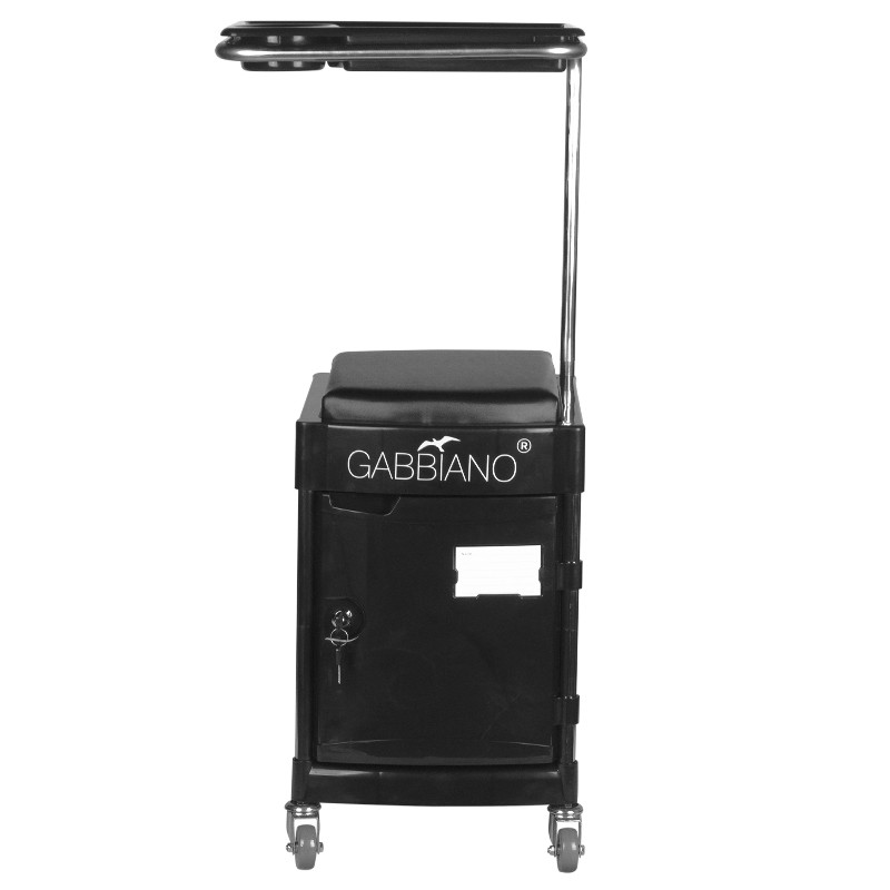 Helper - 23 plus black pedicure stool