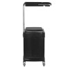 Helper - 23 plus black pedicure stool