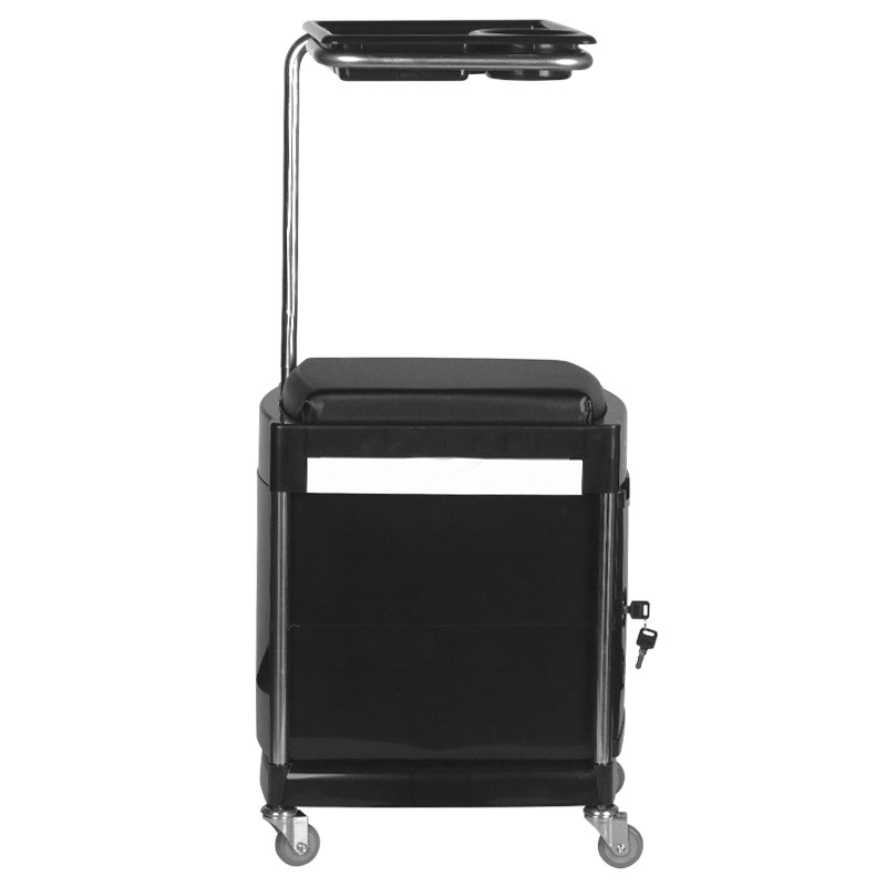Helper - 23 plus black pedicure stool