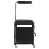 Helper - 23 plus black pedicure stool